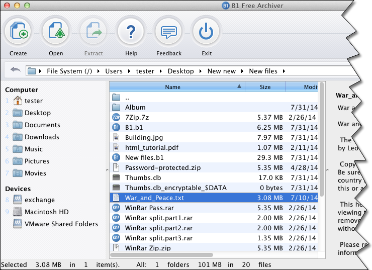 7zip file manager for mac